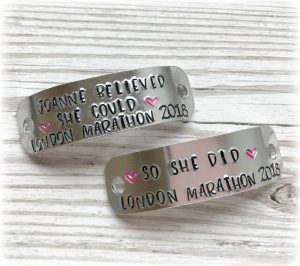 Hand Stamped Trainer Tags - Set Of Two - Image 5