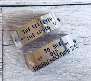 Hand Stamped Trainer Tags - Set Of Two - Image 3