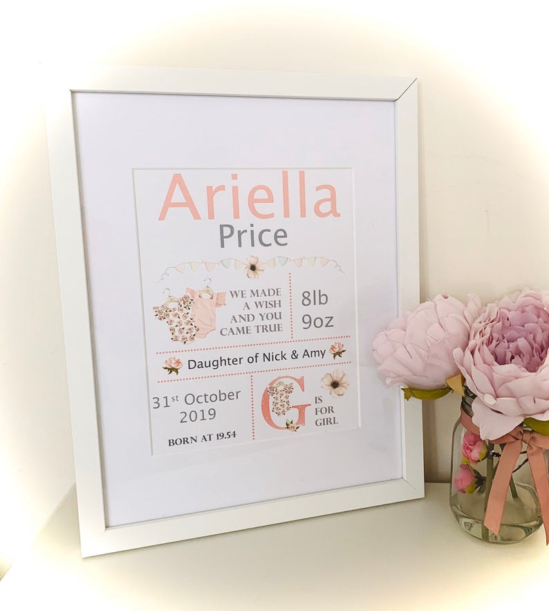 personalised 1st birthday gifts