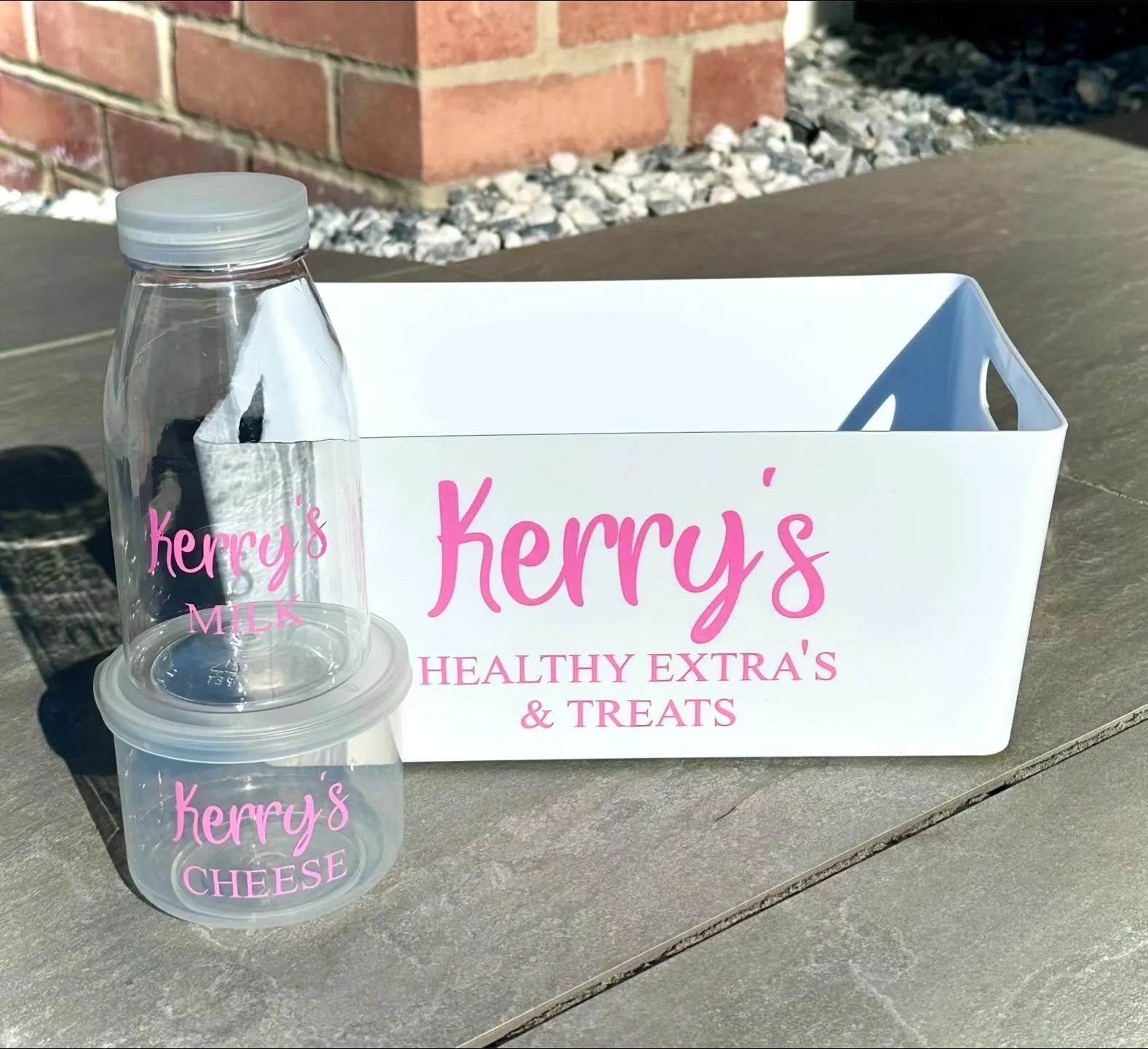 Weight Loss Journey Containers