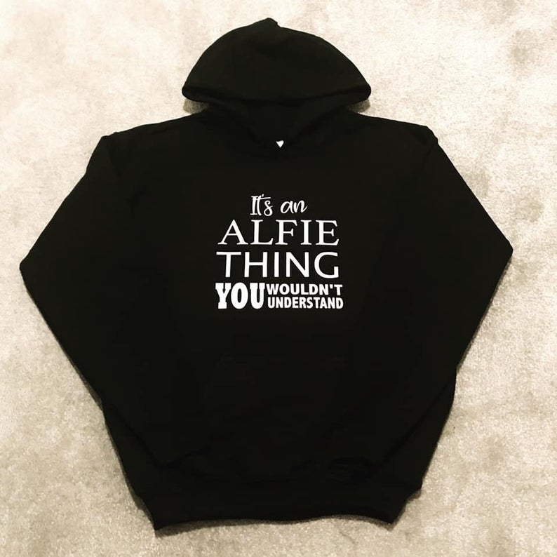 personalised toddler hoodie