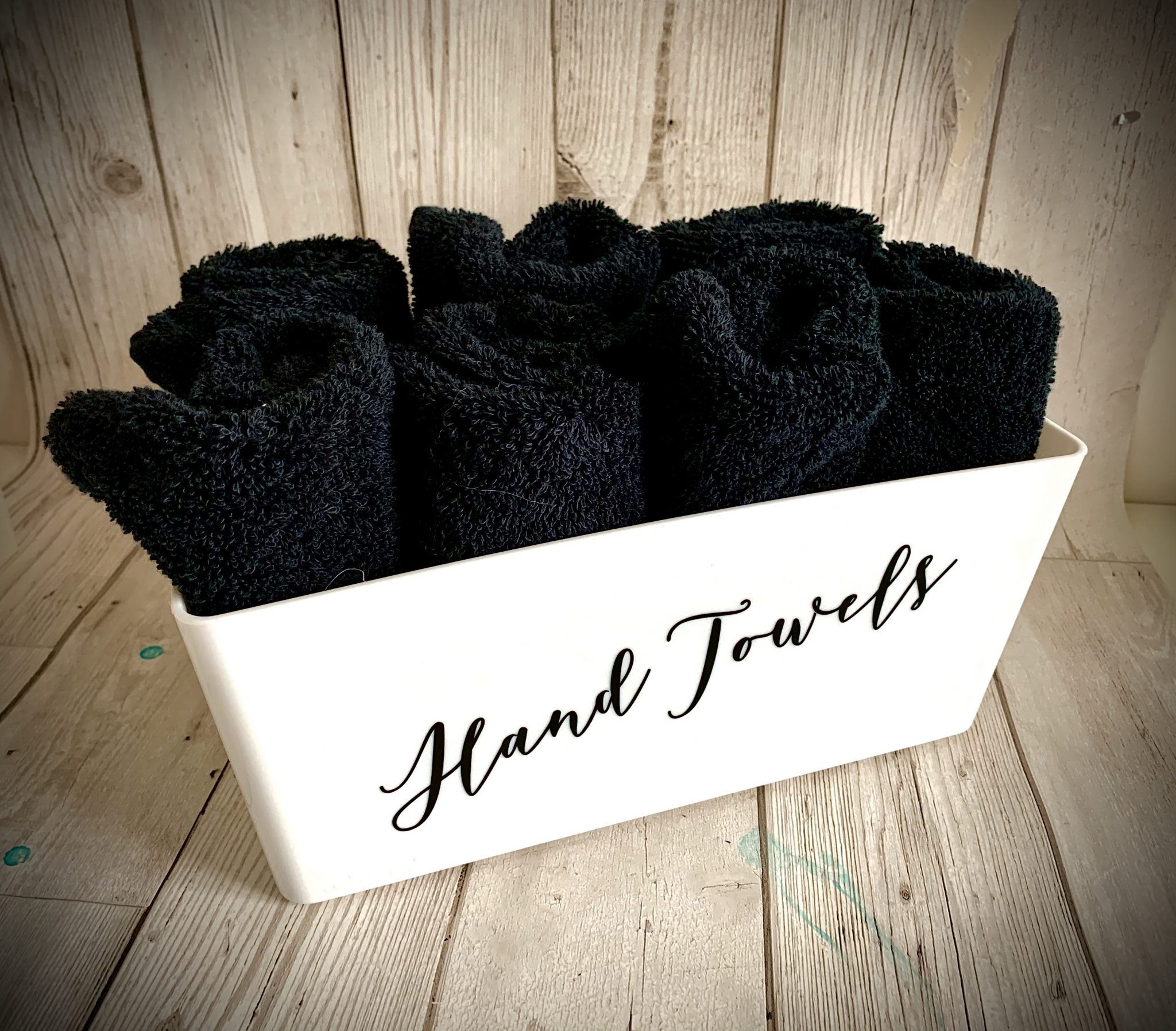 Hand Towel Storage Box Sparkles & Glitter