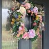 Luxury Faux Flower Front Door Wreath | Door Decor - Image 12