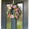 Luxury Faux Flower Front Door Wreath | Door Decor - Image 7