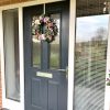 Luxury Faux Flower Front Door Wreath | Door Decor - Image 8