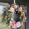 Luxury Faux Flower Front Door Wreath | Door Decor - Image 5