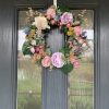 Luxury Faux Flower Front Door Wreath | Door Decor - Image 9