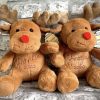 Personalised Mumbles Rudolph Teddy Bear