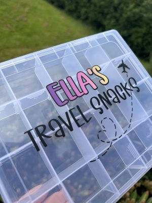 Personalised Children's Travel Snacks Box - Image 2