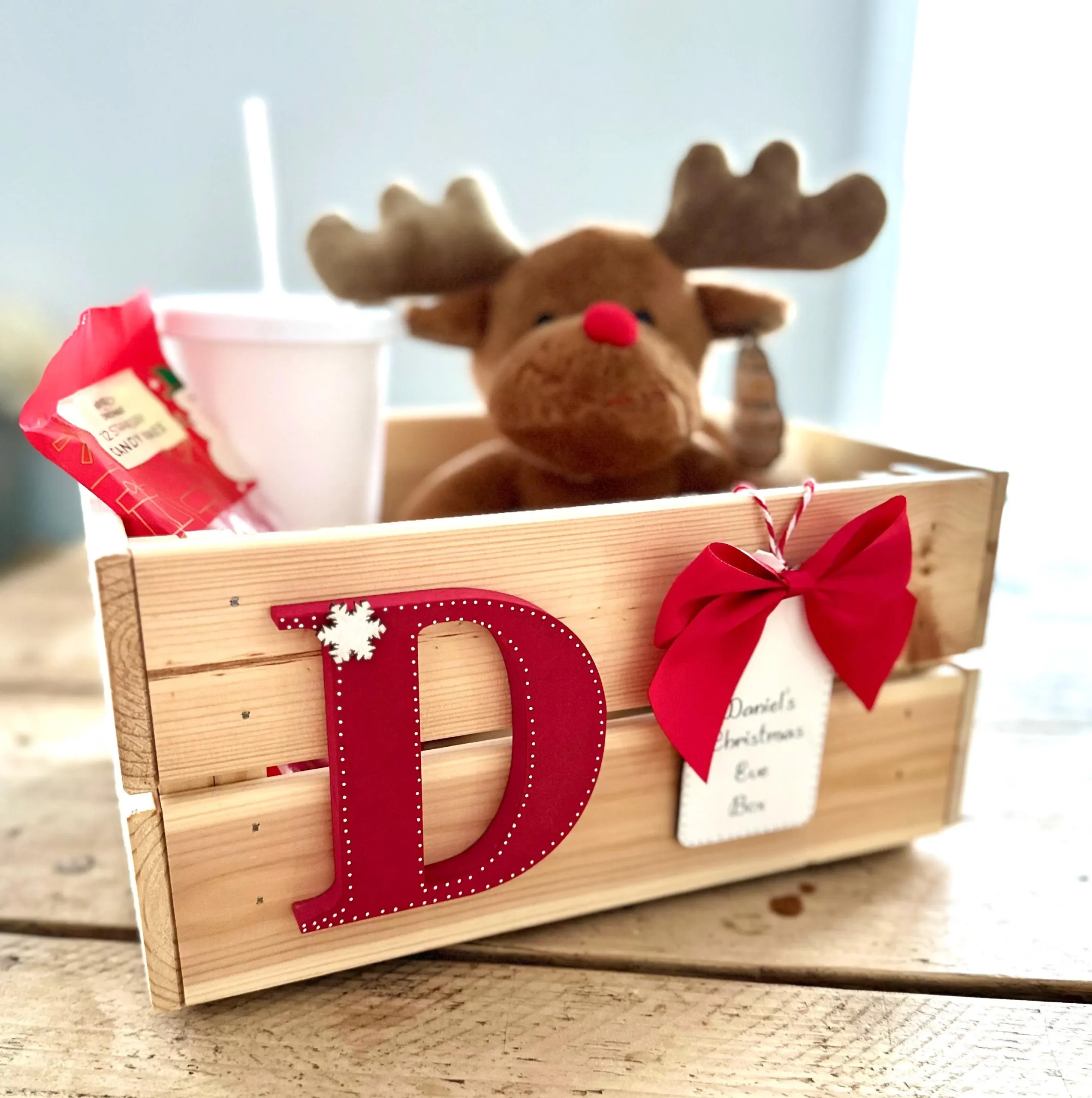 Personalised Wooden Christmas Eve Box - Image 2