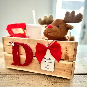Personalised Wooden Christmas Eve Box
