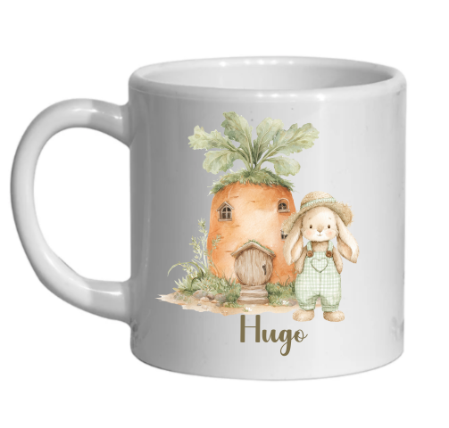 Personalised Bunny Mug | Custom Easter Gift for Children, Baby's First Easter - Image 5